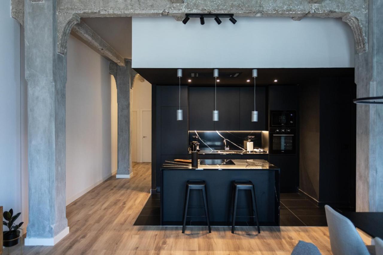 Apartamento Piso De Diseño Con Vistas A La Ria. Bilbao Exterior foto